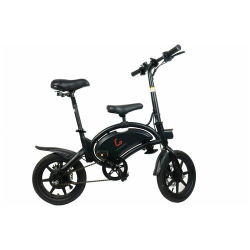 Электровелосипед Kugoo V1 Jilong 7.5 Ah, цвет черный