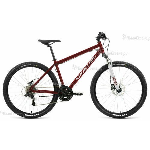 Горный велосипед Forward Sporting 27,5 3.2 HD (2023) 17' Красно-серебристый (156-170 см)