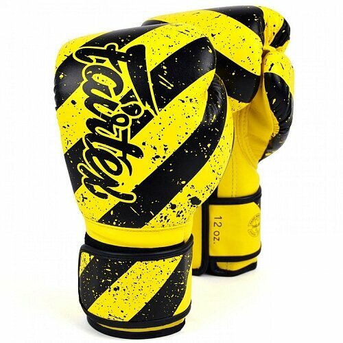 Боксерские перчатки Fairtex Boxing gloves BGV14Y Yellow grunge