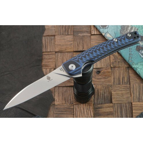 Складной нож Kizer Knives Splinter сталь N690, черно-синяя G-10