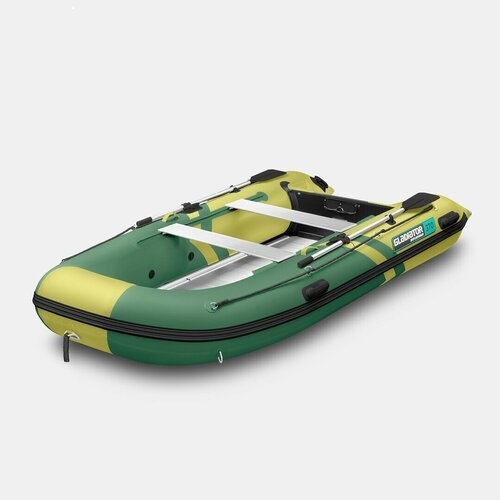 Надувная лодка GLADIATOR B370AL зелено-оливковый