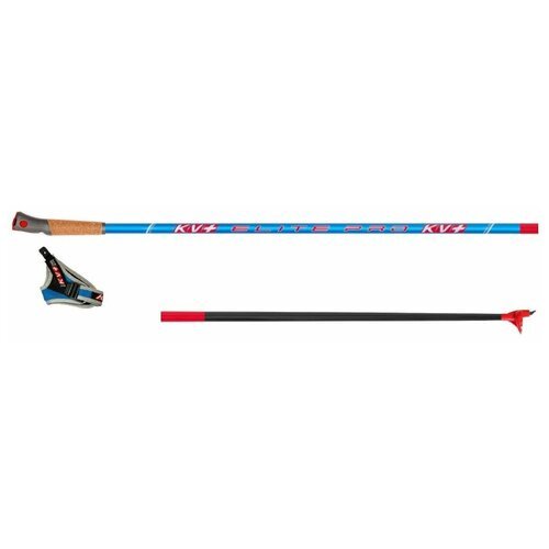 Лыжные палки KV+ ELITE PRO Clip Cross Country pole, 155 cm