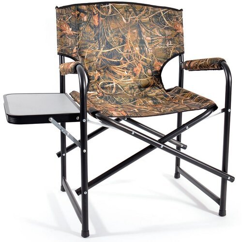 Кресло Кедр Supermax Camo алюминий со столиком AKSM-08 коричневый