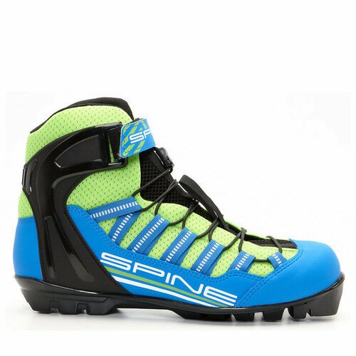 Лыжероллерные ботинки SPINE NNN Skiroll Combi (14) (черный/синий) (44)