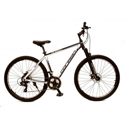Велосипед 27,5' CONRAD MESSEL 1.0 MATT BLACK/SILVER