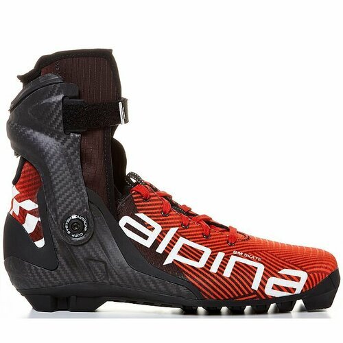 Лыжероллерные ботинки ALPINA NNN Pro Skate SMV (5349-1) (черный/красный) (38)