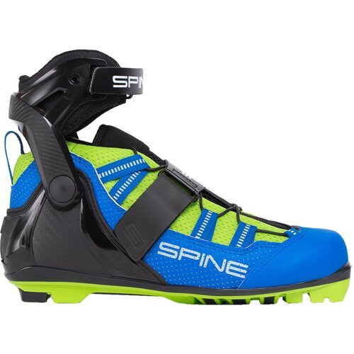 Ботинки для лыжероллеров Spine Skiroll Skate Pro 18 2023-2024, р.41 EU, синий/салатовый/черный
