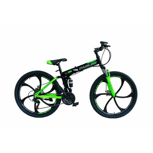 Велосипед спортивный PARUISI FOLD 26' зеленый
