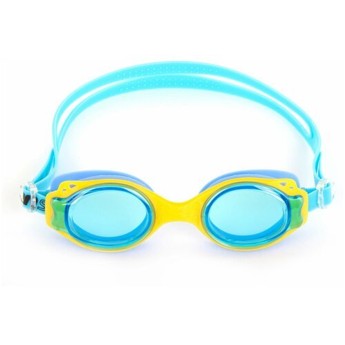 Очки плавательные детские Larsen DS-GG209-yellow/blue (04) TPR&PP