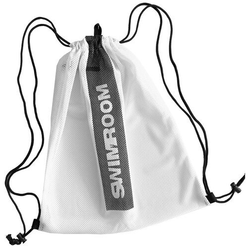 Сетчатый мешок / сетка-мешок для хранения и переноски плавательного инвентаря, пляжного отдыха SwimRoom 'Mesh Bag 3.0', размер 55*45 см, цвет белый