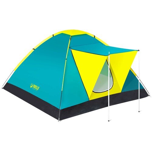 Палатка кемпинговая трёхместная Bestway Coolground 3 Tent 68088, голубой