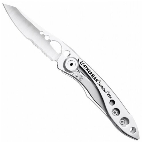 Нож складной LEATHERMAN Skeletool KBX (832382) серебристый