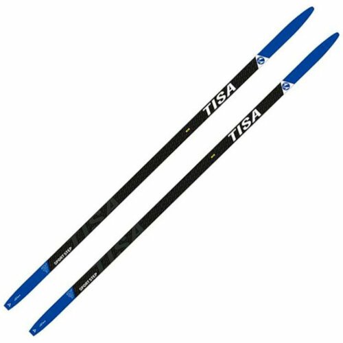 Лыжи беговые TISA Sport Step Blue (черный/синий) (197)