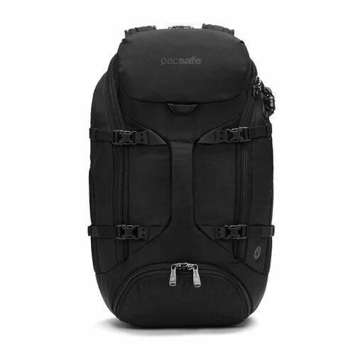 Рюкзак антивор Pacsafe Venturesafe EXP35 черный объем 35 л, отделение для ноутбука, 52 x 25 x 20 см, карман для обуви