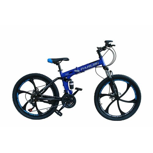 Велосипед спортивный PARUISI FOLD 26' синий
