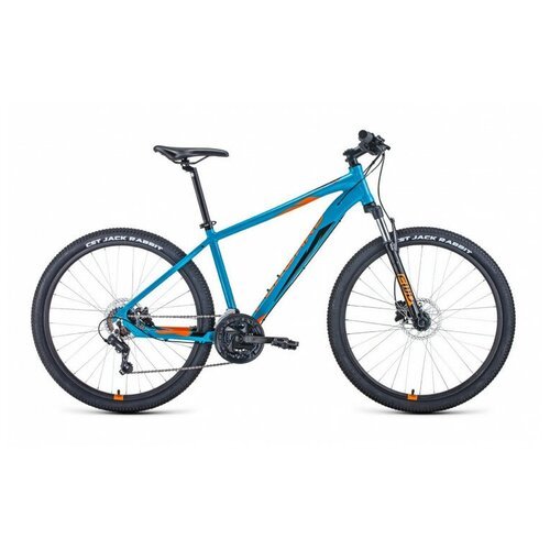 Горный велосипед Forward Apache 27,5 3.0 Disc (2021) голубой 15'