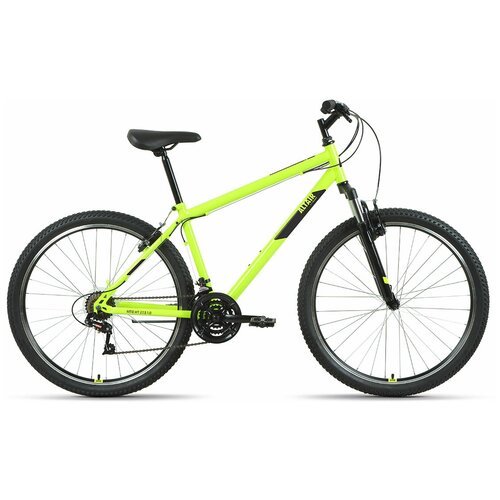 Горный велосипед Altair MTB HT 27.5 1.0, год 2022, цвет Зеленый-Черный, ростовка 17