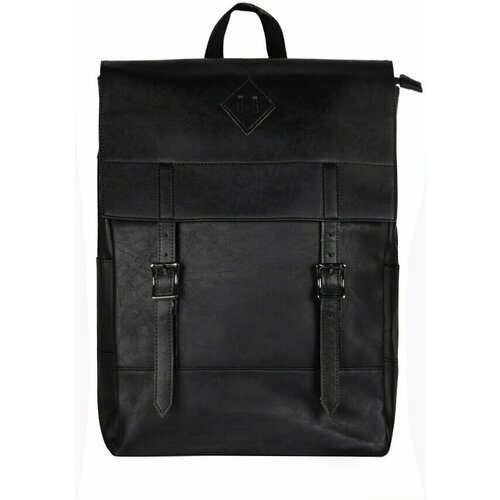 Рюкзак / Street Bags / 3241 Крышка на ремнях 43х14х30 см / чёрный. Товар уцененный
