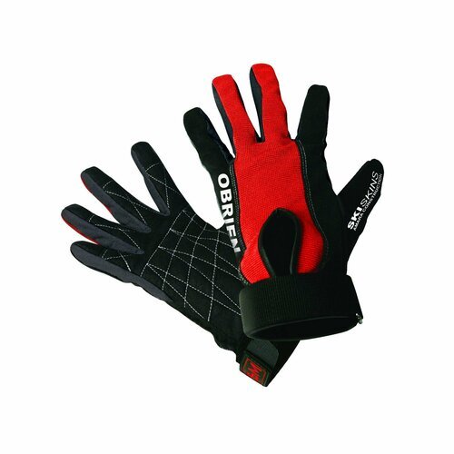 Перчатки для водных видов спорта O'Brien Ski Skin цвет черно-красный размер XXS (2082362)