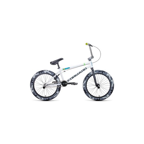 Велосипед FORWARD ZIGZAG 20 (20' 1 ск. рост. 20.75') 2022, белый, RBK22FW20093
