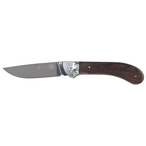 Нож Stinger, 105 мм, рукоять: сталь/дерево, серебр.-корич, картонная коробка, шт FK-9905
