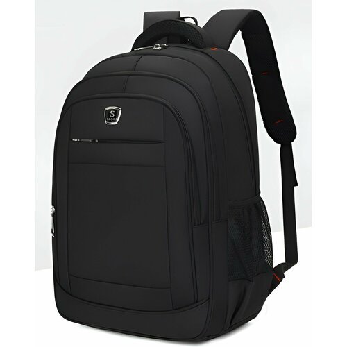 Рюкзак мужской SPORT, рюкзак городской с отелением для ноутбука, черный (black)