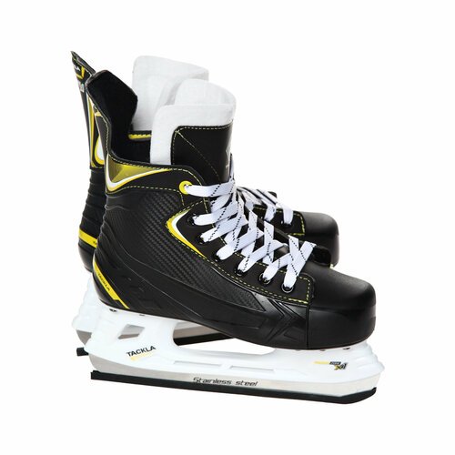 Коньки Tackla Hockey Skate Game Zone X1 YELLOW/BLACK JR (38)