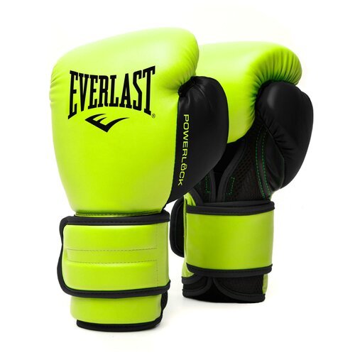 Перчатки тренировочные Powerlock PU 2 сал. - Everlast - Салатовый - 14 oz