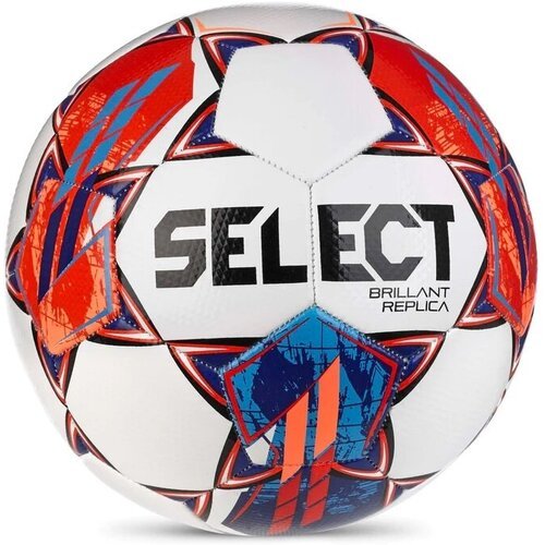 Футбольный мяч SELECT BRILLANT REPLICA V23, бел/крас/син, 4