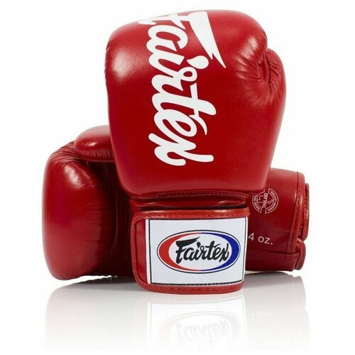 Боксерские перчатки Fairtex BGV19 красные 10 унций
