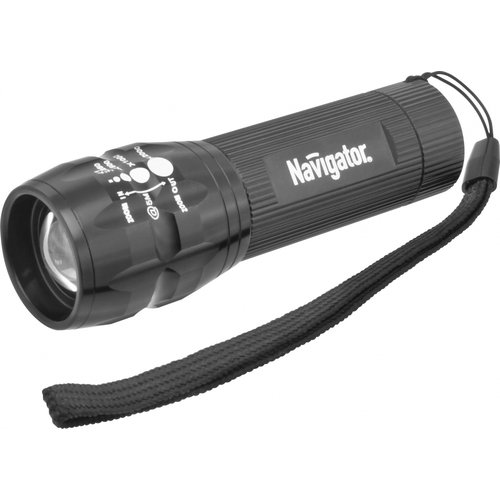 Ручной фонарь 1 шт. Navigator NPT-CM03 черный 1 шт.