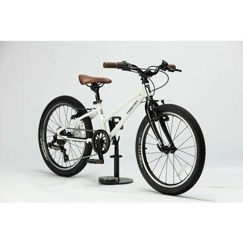 Велосипед Time Try ТT267/7s 20' Алюминиевая рама 10' Горный Подростковый детский Унисекс, белый