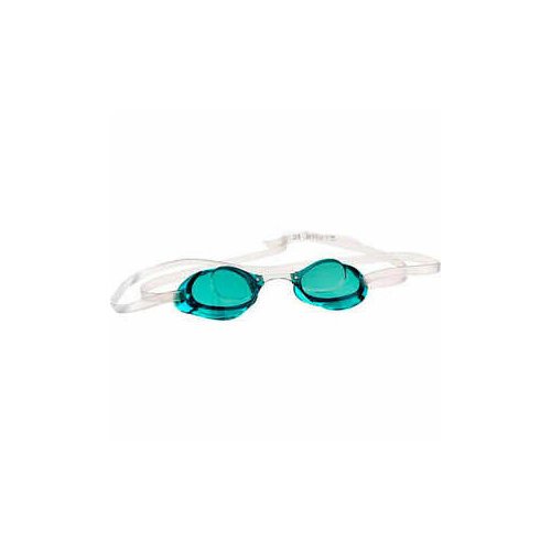 Очки для плавания Atemi R302М, старт, зеркальные, силикон, (голубой)