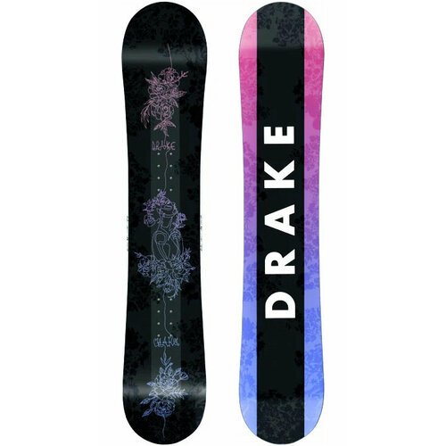 Сноуборд DRAKE Charm (21/22) Black-Pink, 138 см