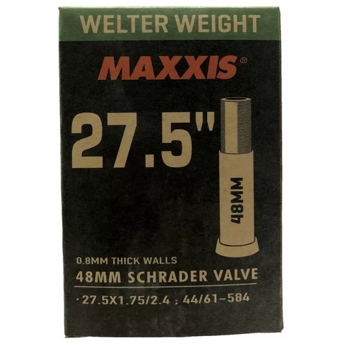 Велосипедная камера 27.5' x 2.40' MAXXIS Welter Weight IB00139900 27.5' 2.40' черный 300 г