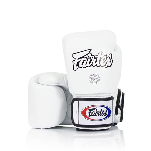 Боксерские перчатки Fairtex BGV1 White (16 унций)