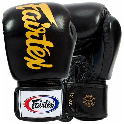 Боксерские перчатки Fairtex BGV19 Black (10 унций)