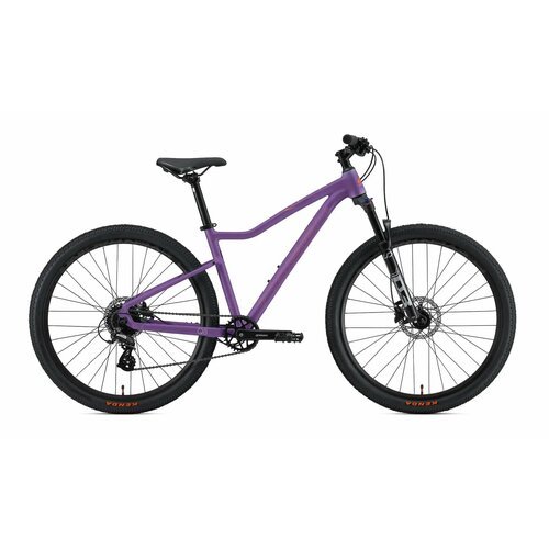 Велосипед Hagen Q8 lilac 2024, сиреневый, матовый, 27.5', S(16)
