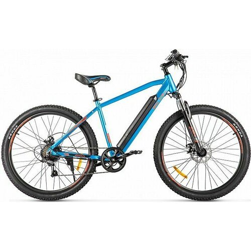 Электровелосипед Eltreco XT 600 Pro (2024) (Велогибрид Eltreco XT 600 Pro Сине-оранжевый-2668, 024312-2668)