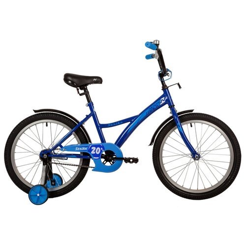 Городской велосипед Novatrack Strike 20 (2022) синий 12' (требует финальной сборки)