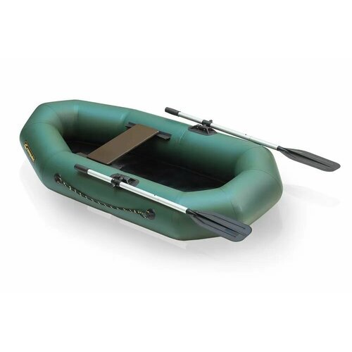 Лодка надувная LEADER ПВХ 'Компакт-200 M' гребная (цвет зеленый)