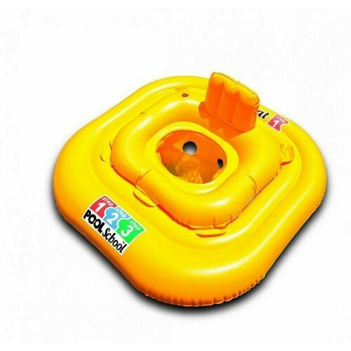 Круг надувной Intex 56587eu Deluxe Baby Float Pool Schooltm, 79*79 см