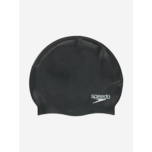 Шапочка для плавания Speedo Flat Silicone Черный; RU: 52-58, Ориг: One Size