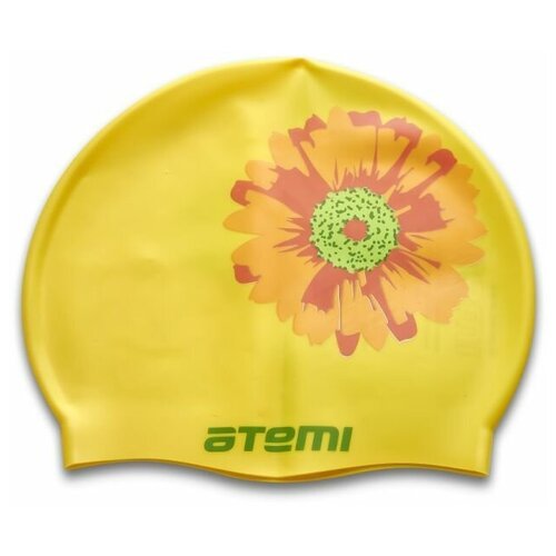 Шапочка для плавания ATEMI PSC415, желтый