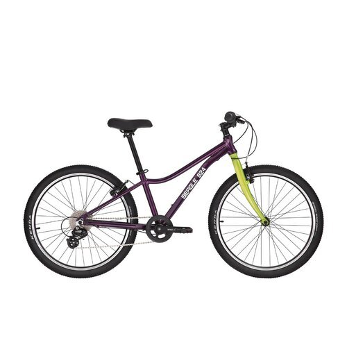 Детский велосипед Beagle 824 фиолетовый/зеленый (требует финальной сборки)
