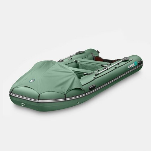 Надувная лодка GLADIATOR E450PRO зелёный