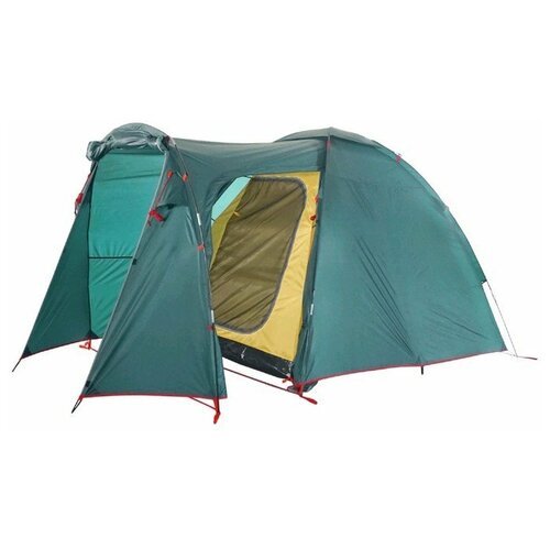 Палатка кемпинговая четырёхместная Btrace Element 4, зеленый