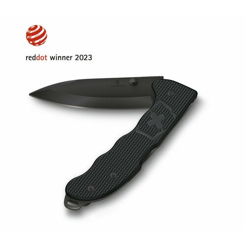 Нож перочинный Evoke BS Alox Black, черный, 13,6х4х1,8 см, Victorinox, 0.9415. DS23