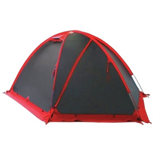 Палатка экстремальная двухместная Tramp ROCK 2 V2, gray