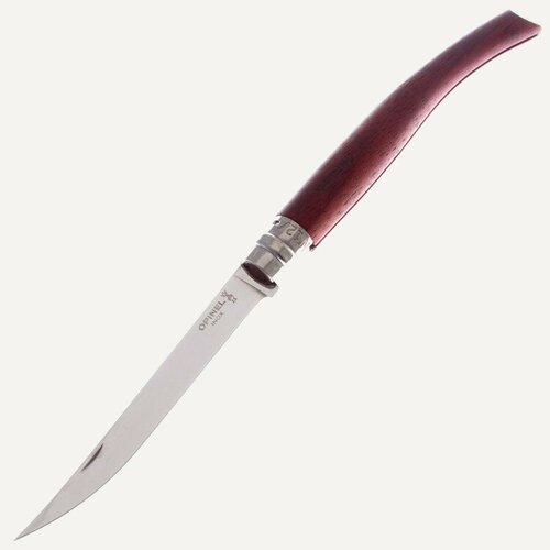 Opinel Нож складной Opinel Slim №12 VRI INOX 12,5см натуральный Падук / полированная нерж. сталь